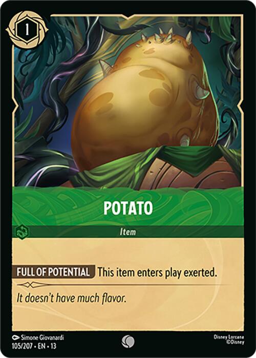 Potato (105/207) [Attack of the Vine!] | Gamers Paradise