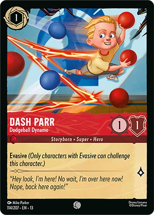 Dash Parr - Dodgeball Dynamo (114/207) [Attack of the Vine!] | Gamers Paradise