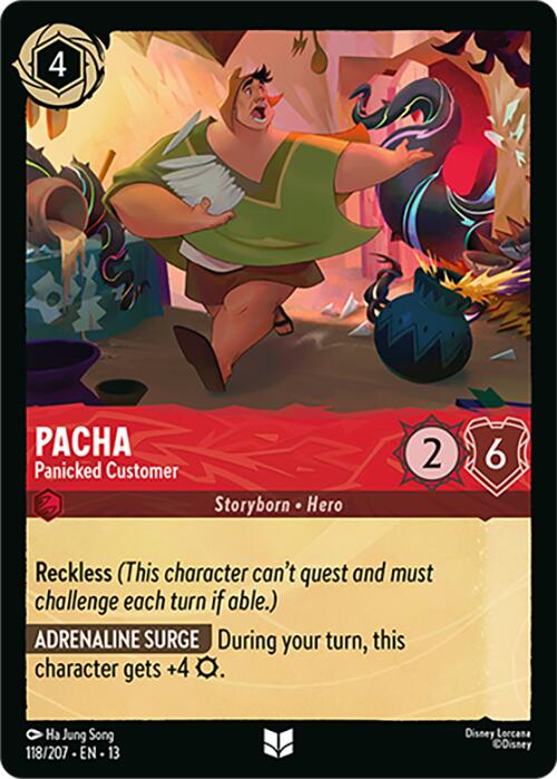 Pacha - Panicked Customer (118/207) [Attack of the Vine!] | Gamers Paradise