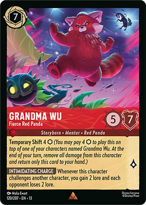 Grandma Wu - Fierce Red Panda (120/207) [Attack of the Vine!] | Gamers Paradise