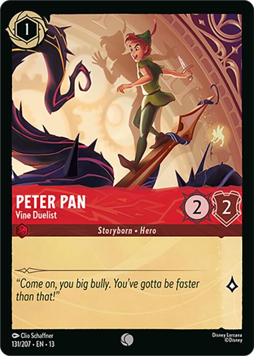 Peter Pan - Vine Duelist (131/207) [Attack of the Vine!] | Gamers Paradise