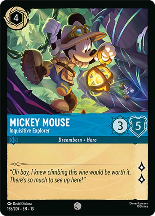 Mickey Mouse - Inquisitive Explorer (155/207) [Attack of the Vine!] | Gamers Paradise