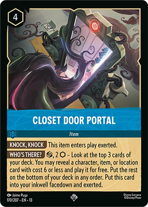 Closet Door Portal (170/207) [Attack of the Vine!] | Gamers Paradise