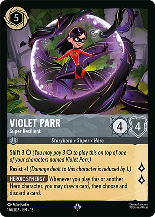 Violet Parr - Super Resilient (176/207) [Attack of the Vine!] | Gamers Paradise