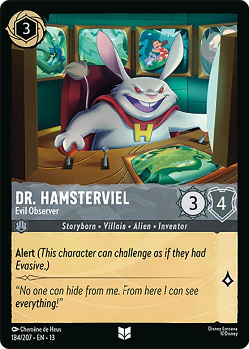 Dr. Hamsterviel - Evil Observer (184/207) [Attack of the Vine!] | Gamers Paradise