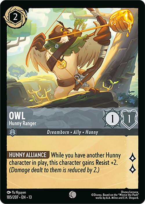 Owl - Hunny Ranger (185/207) [Attack of the Vine!] | Gamers Paradise