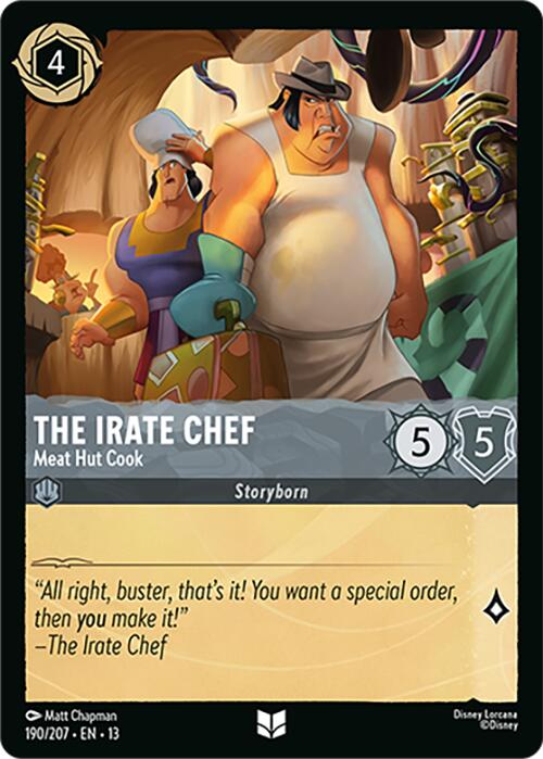 The Irate Chef - Meat Hut Cook (190/207) [Attack of the Vine!] | Gamers Paradise