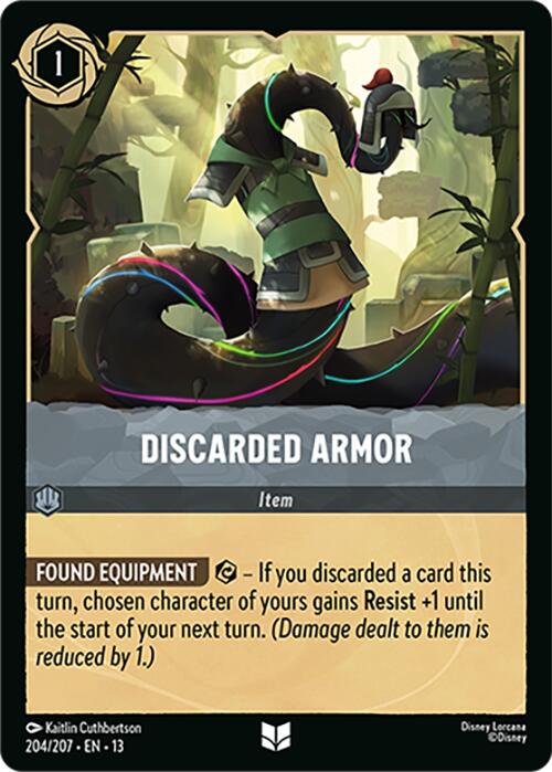Discarded Armor (207/207) [Attack of the Vine!] | Gamers Paradise