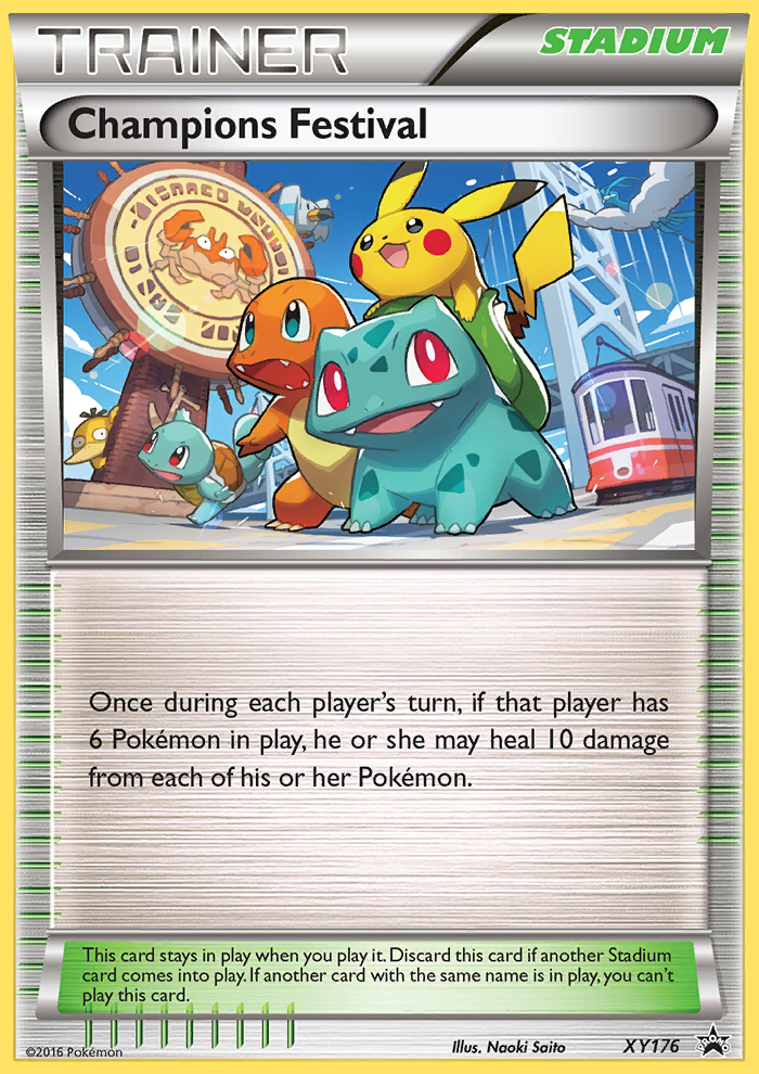 Champions Festival (XY176) [XY: Black Star Promos] | Gamers Paradise