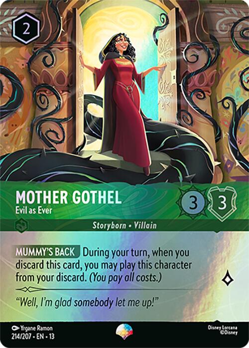 Mother Gothel - Evil as Ever (Epic) (214/207) [Attack of the Vine!] | Gamers Paradise