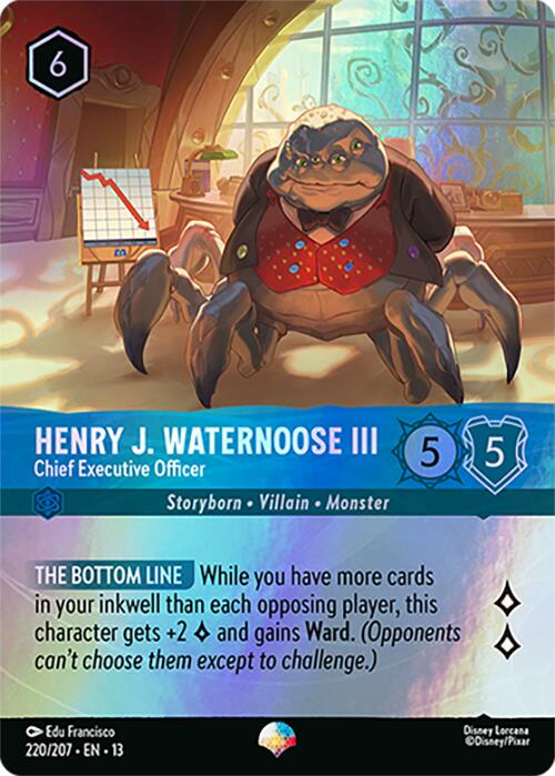 Henry J. Waternoose III - Chief Executive Officer (Epic) (220/207) [Attack of the Vine!] | Gamers Paradise