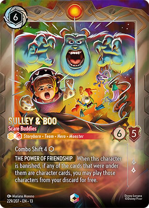 Sulley & Boo - Scare Buddies (Enchanted) (229/207) [Attack of the Vine!] | Gamers Paradise