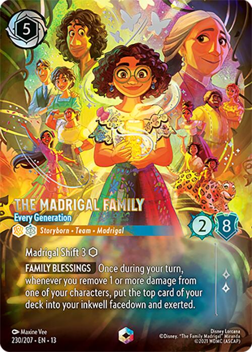 The Madrigal Family - Every Generation (Enchanted) (230/207) [Attack of the Vine!] | Gamers Paradise