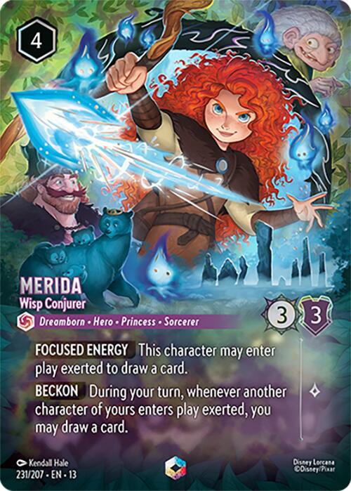Merida - Wisp Conjurer (Enchanted) (231/204) [Attack of the Vine!] | Gamers Paradise