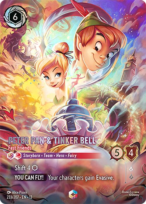 Peter Pan & Tinker Bell - Fast Friends (Enchanted) (233/207) [Attack of the Vine!] | Gamers Paradise