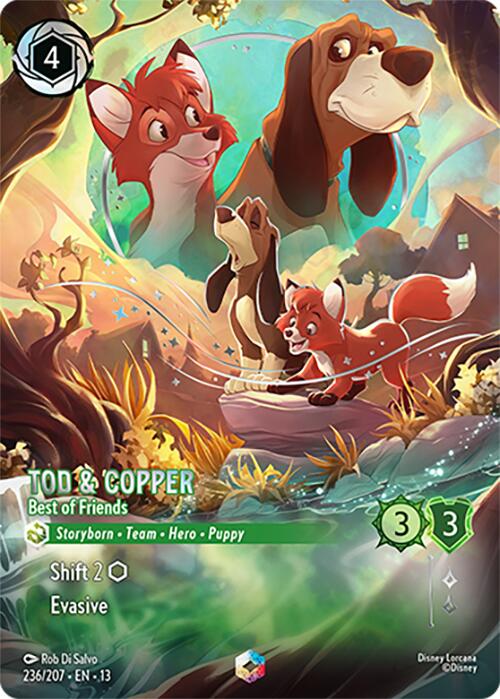 Tod & Copper - Best of Friends (Enchanted) (236/207) [Attack of the Vine!] | Gamers Paradise