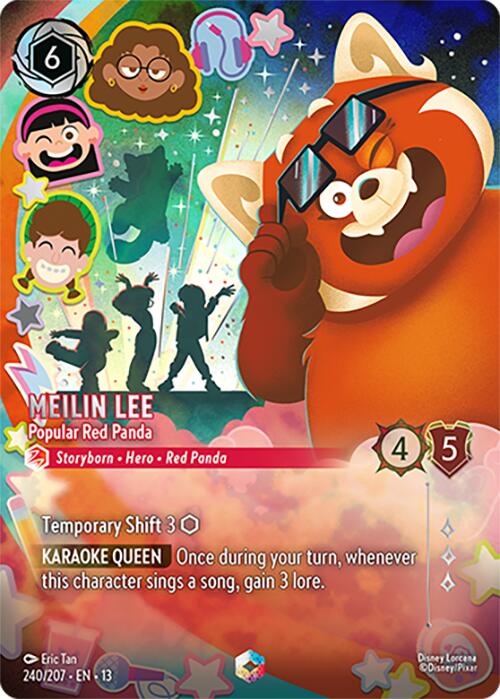 Meilin Lee - Popular Red Panda (Enchanted) (240/207) [Attack of the Vine!] | Gamers Paradise