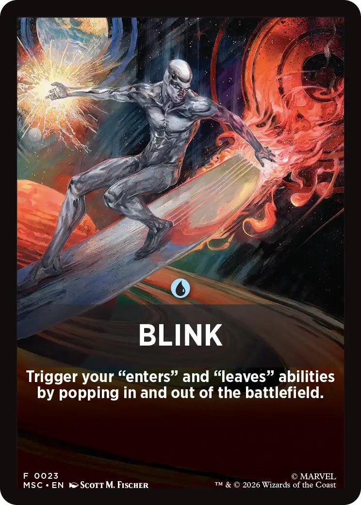 Blink Theme Card [Marvel Super Heroes Commander] | Gamers Paradise