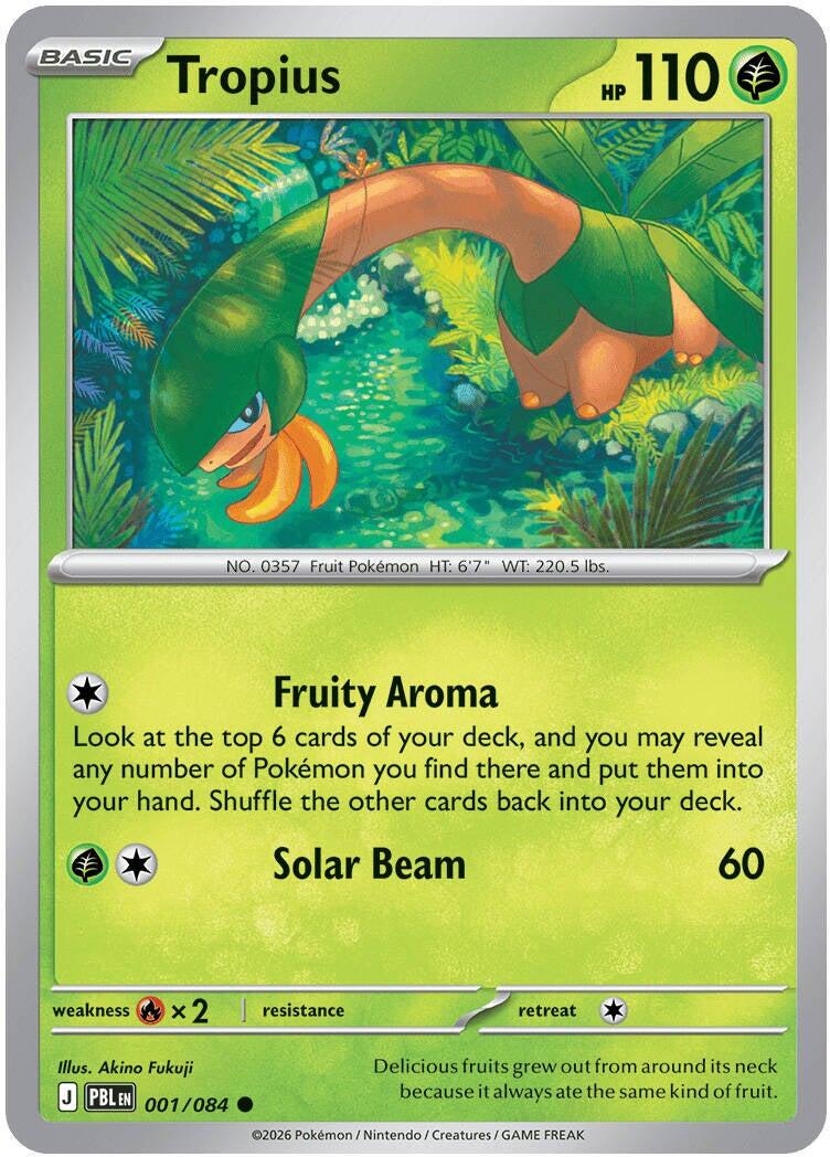 Tropius (001/084) [Mega Evolution: Pitch Black] | Gamers Paradise