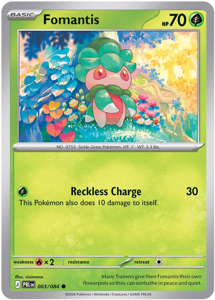 Fomantis (003/084) [Mega Evolution: Pitch Black] | Gamers Paradise