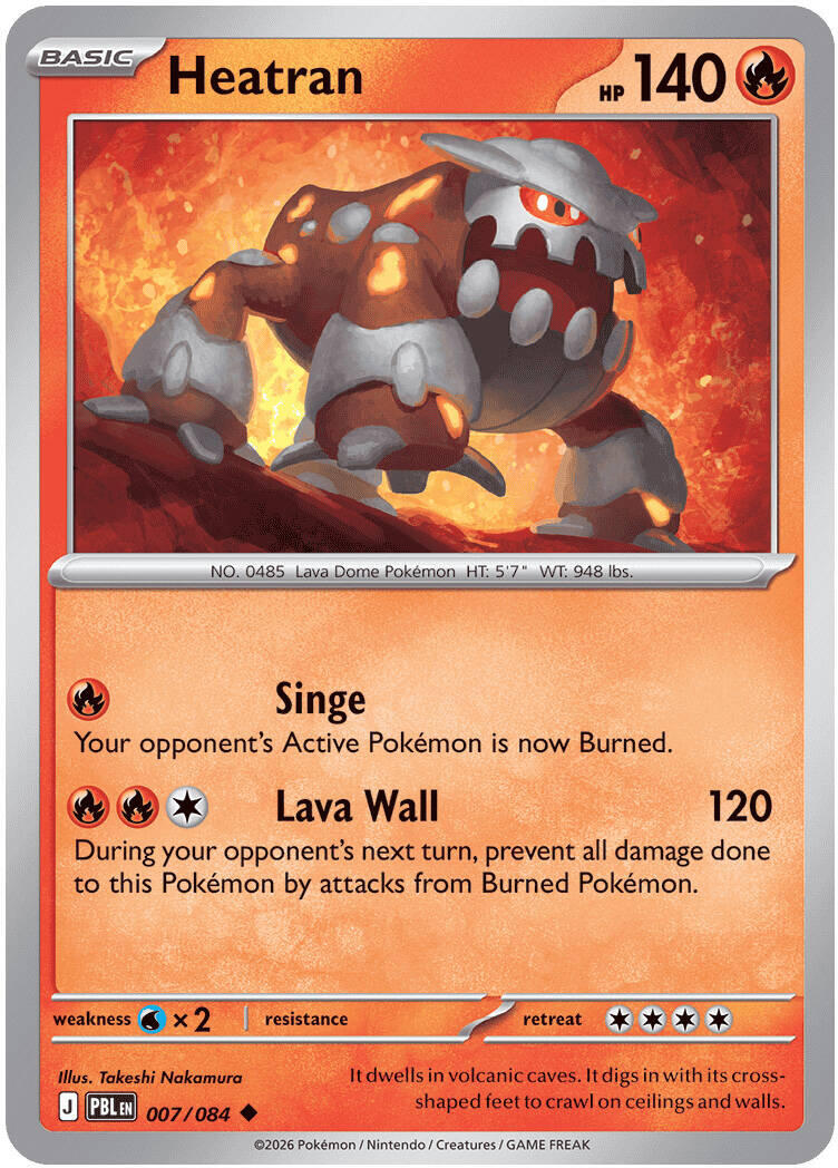 Heatran (007/084) [Mega Evolution: Pitch Black] | Gamers Paradise