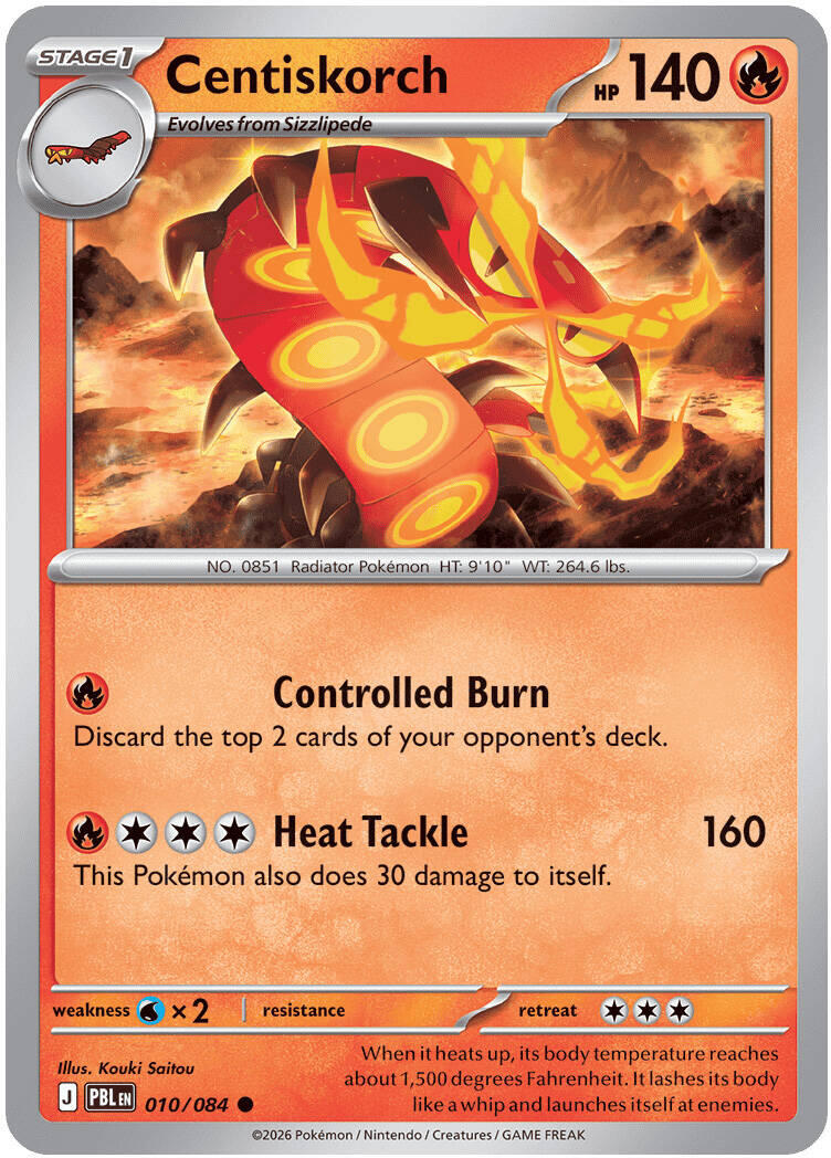 Centiskorch (010/084) [Mega Evolution: Pitch Black] | Gamers Paradise