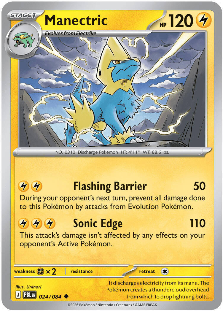 Manectric (024/084) [Mega Evolution: Pitch Black] | Gamers Paradise