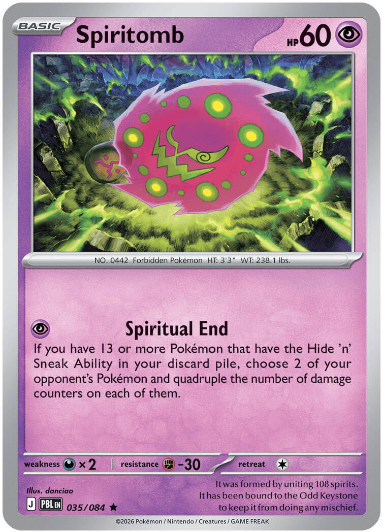 Spiritomb (035/084) [Mega Evolution: Pitch Black] | Gamers Paradise