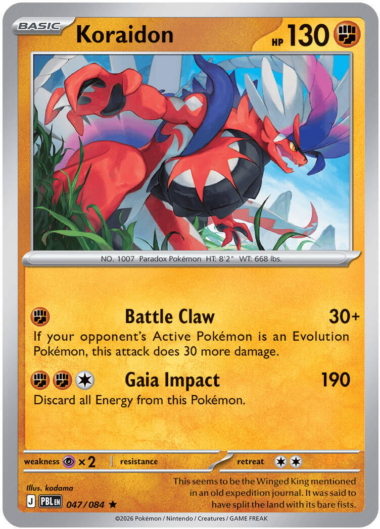 Koraidon (047/084) [Mega Evolution: Pitch Black] | Gamers Paradise