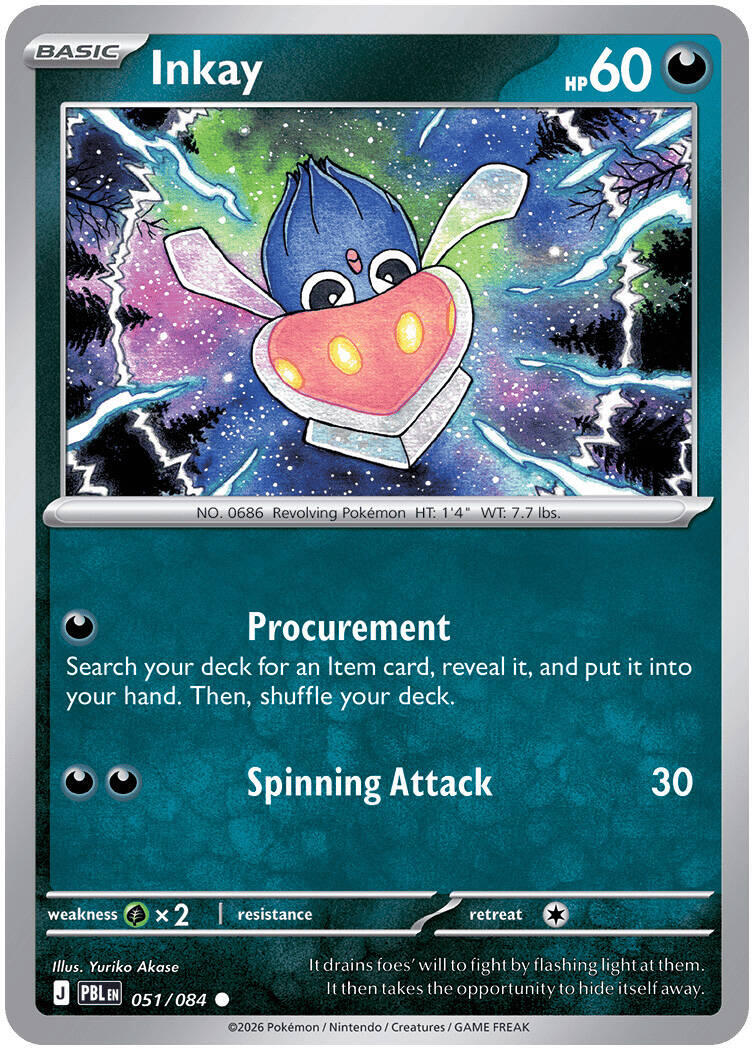 Inkay (051/084) [Mega Evolution: Pitch Black] | Gamers Paradise