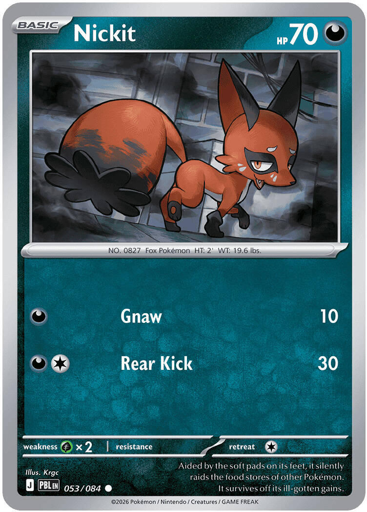 Nickit (053/084) [Mega Evolution: Pitch Black] | Gamers Paradise