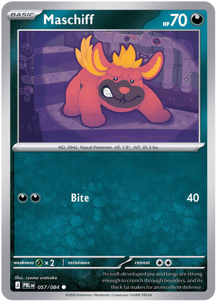 Maschiff (057/084) [Mega Evolution: Pitch Black] | Gamers Paradise