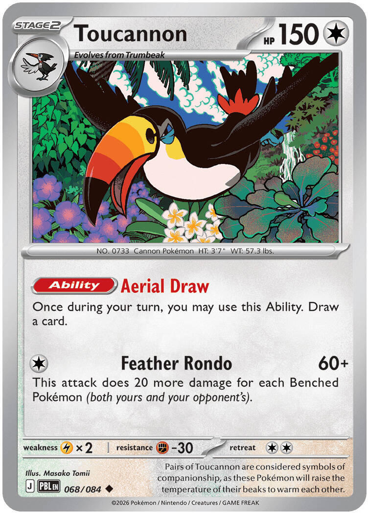 Toucannon (068/084) [Mega Evolution: Pitch Black] | Gamers Paradise