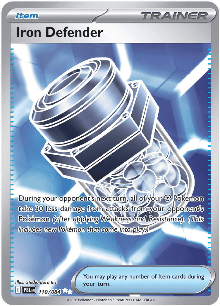 Iron Defender (110/084) [Mega Evolution: Pitch Black] | Gamers Paradise