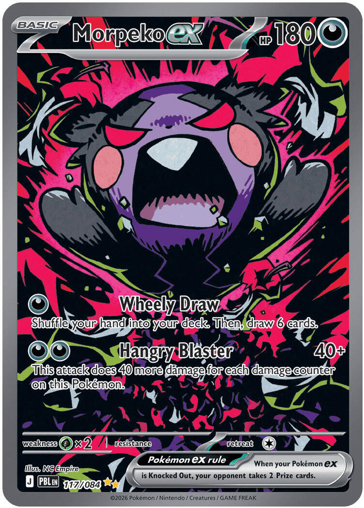 Morpeko ex (117/084) [Mega Evolution: Pitch Black] | Gamers Paradise