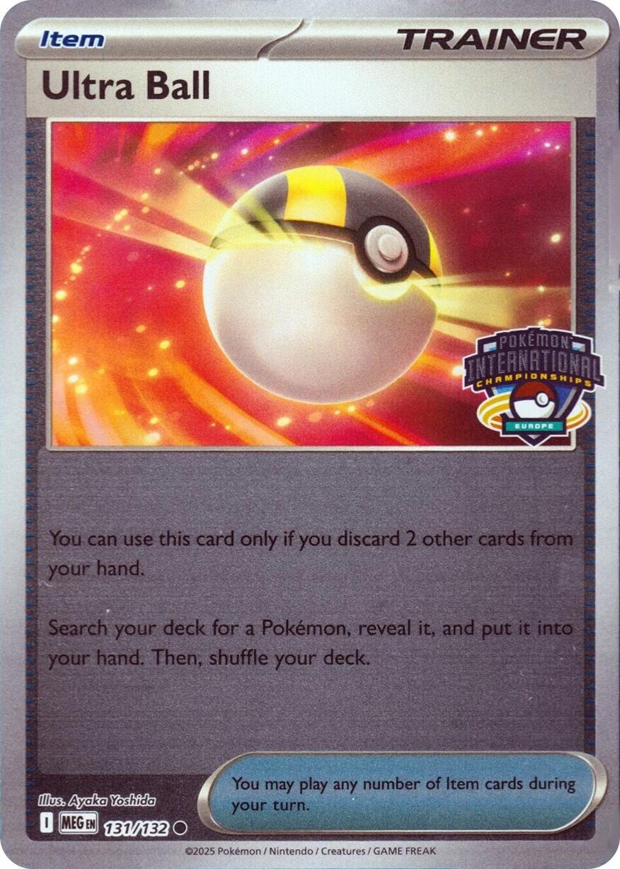Ultra Ball (131/132) (European International Championship) [League & Championship Cards] | Gamers Paradise