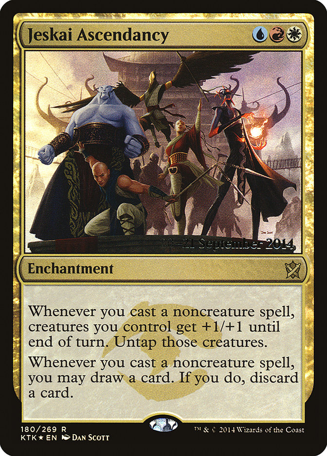 Jeskai Ascendancy [Khans of Tarkir Prerelease Promos] | Gamers Paradise
