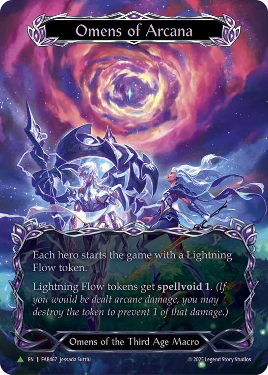 Omens of Arcana (Marvel Cold Foil) [FAB467] (Promo)  Cold Foil | Gamers Paradise