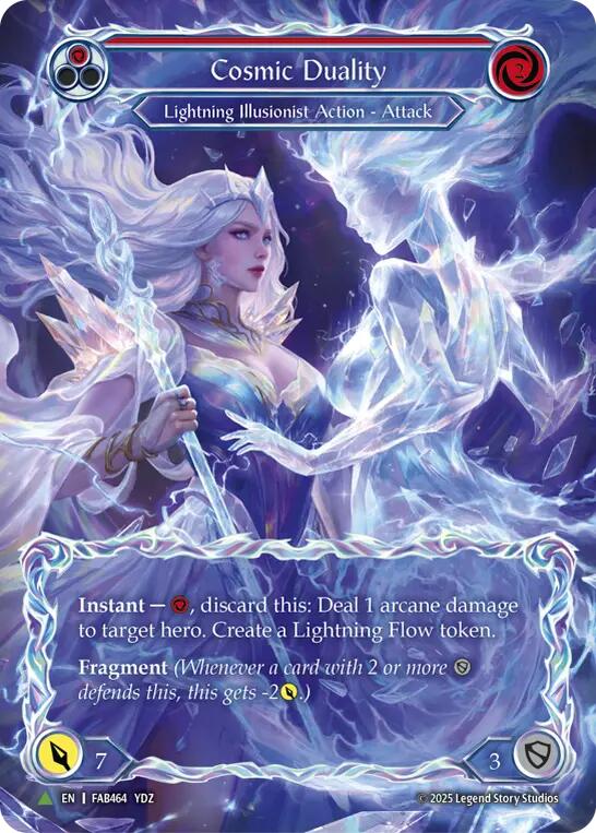 Cosmic Duality (Marvel Cold Foil) [FAB464] (Promo)  Cold Foil | Gamers Paradise