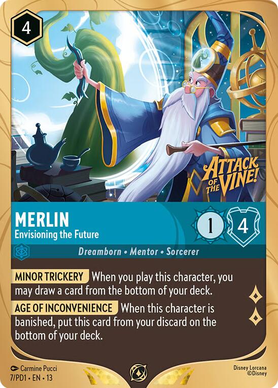 Merlin - Envisioning the Future (7) [Promo Cards] | Gamers Paradise