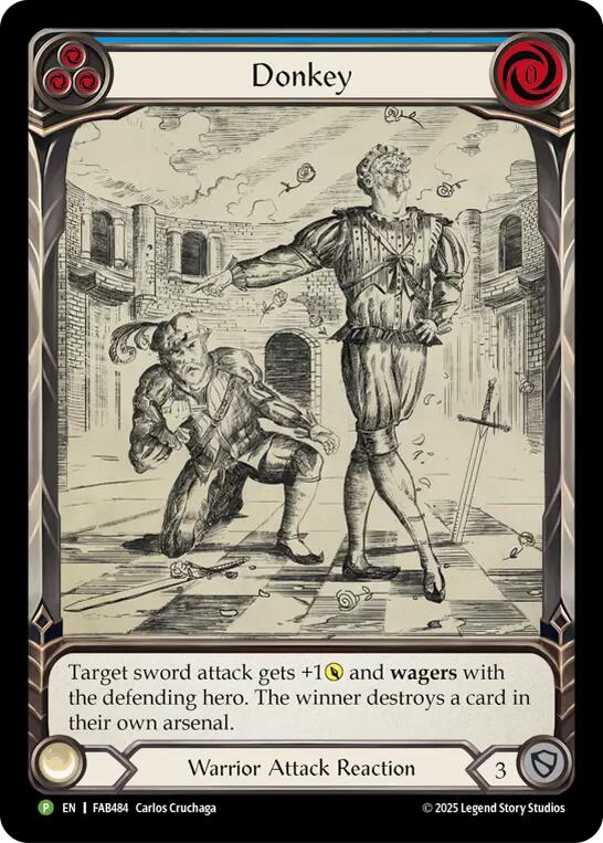 Donkey [FAB484] (Promo)  Rainbow Foil | Gamers Paradise