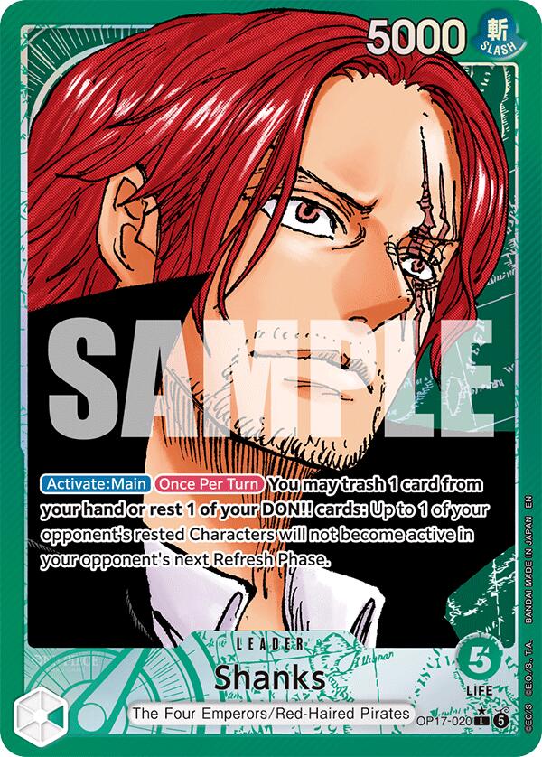 Shanks (Alternate Art) [The World's Strongest Warriors] | Gamers Paradise