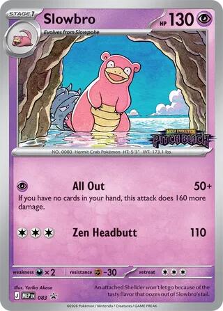 Slowbro (083) (Pitch Black Stamped) [Mega Evolution Promo] | Gamers Paradise