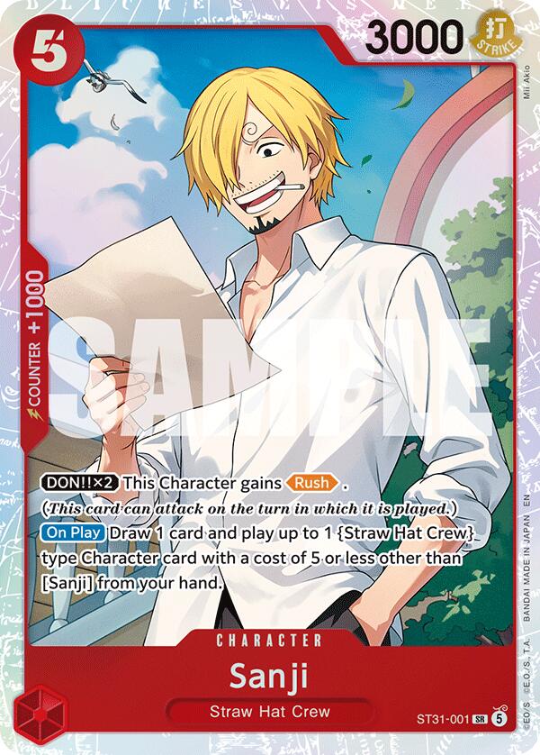 Sanji [Starter Deck: RED Monkey.D.Luffy] | Gamers Paradise