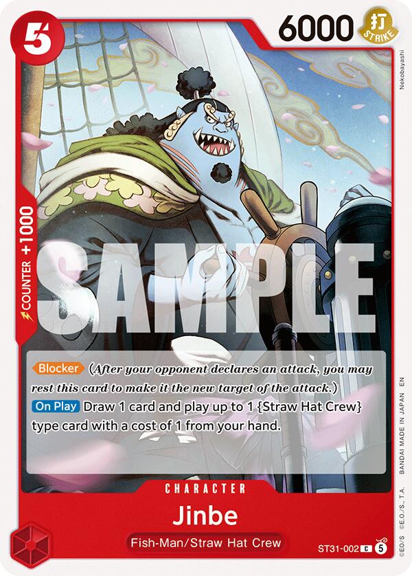 Jinbe [Starter Deck: RED Monkey.D.Luffy] | Gamers Paradise