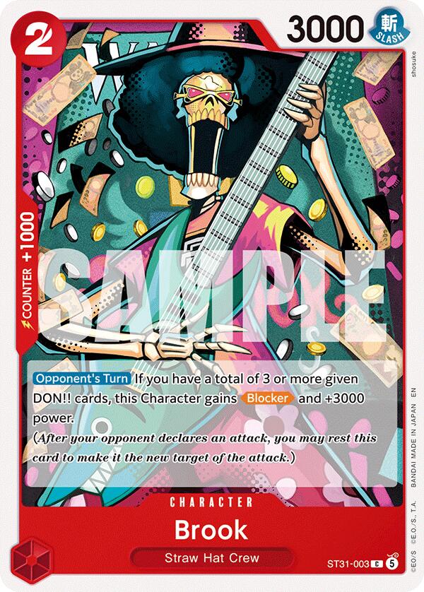 Brook [Starter Deck: RED Monkey.D.Luffy] | Gamers Paradise