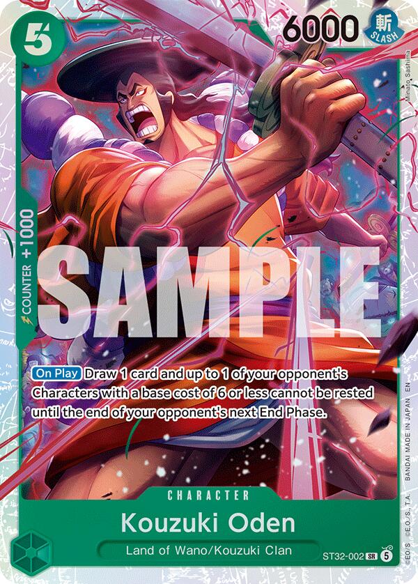 Kouzuki Oden [Starter Deck: GREEN Roronoa Zoro] | Gamers Paradise
