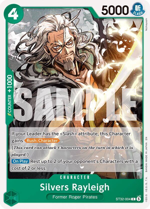 Silvers Rayleigh [Starter Deck: GREEN Roronoa Zoro] | Gamers Paradise