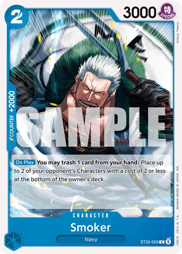 Smoker [Starter Deck: BLUE Kuzan] | Gamers Paradise