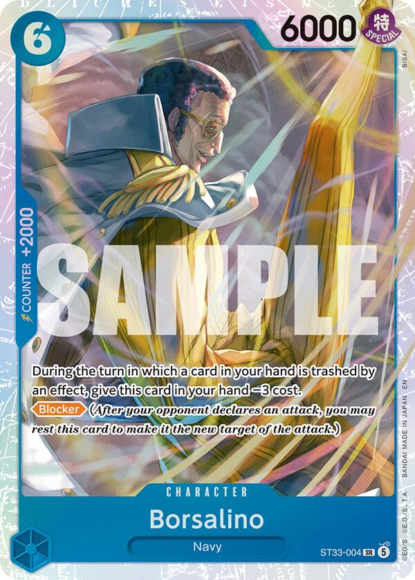 Borsalino [Starter Deck: BLUE Kuzan] | Gamers Paradise